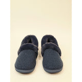 Skechers Navy Cozy Campfire Toasty Twunklers Faux-Fur Lined Women's Slippers
