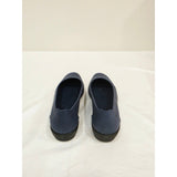 Easy Spirit Women's Alessia Laser-Cut Ballet Flats Dark Blue
