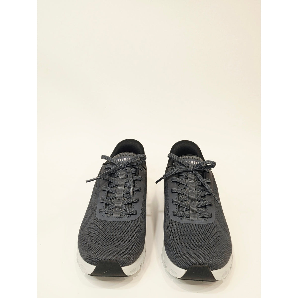 Skechers Women's Hands Free Swift Fit Grey And Black Slip-On Sneakers