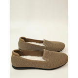 Clarks Cloudsteppers Washable Knit Slip-Ons in the style Carly Dream Fur in gold