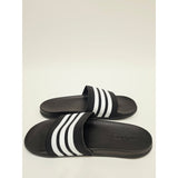 Adidas Adilette Comfort Black and White Slide Sandals