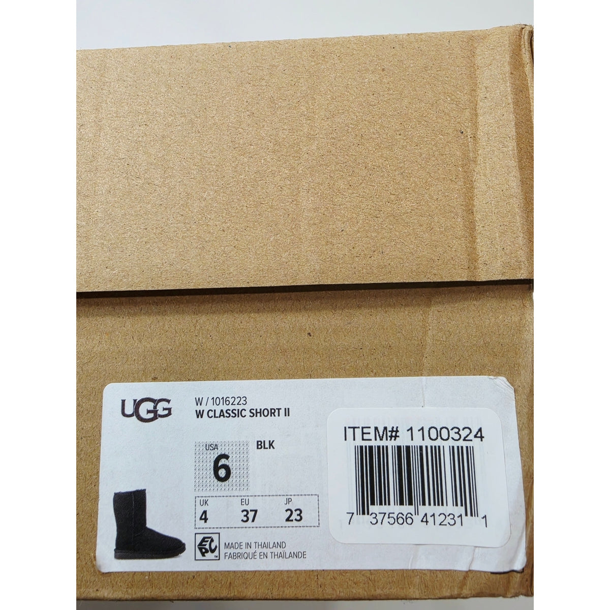 UGG Classic Short II Women's Boots in Black