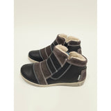 Cloud Footwear Aline Wool Lined  Ankle Booties in Black and Brown