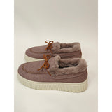Skechers Women's Cozy Ojai Moccasin Slippers in Mauve