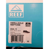 Reef Men's Swellsole Neptune Charcoal Black & White Knit Low-Top Sneakers