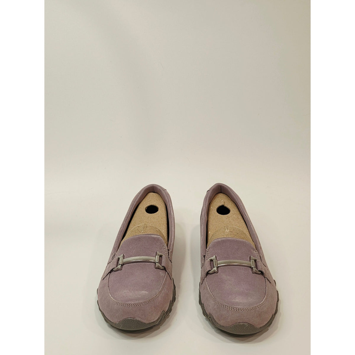 Skechers Women's Bikers MC BE Clutch LilacSuede Slip-On Loafers