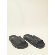 32 Degrees Cool H-Band Sandals Women’s Black Cushioned Slide Sandals