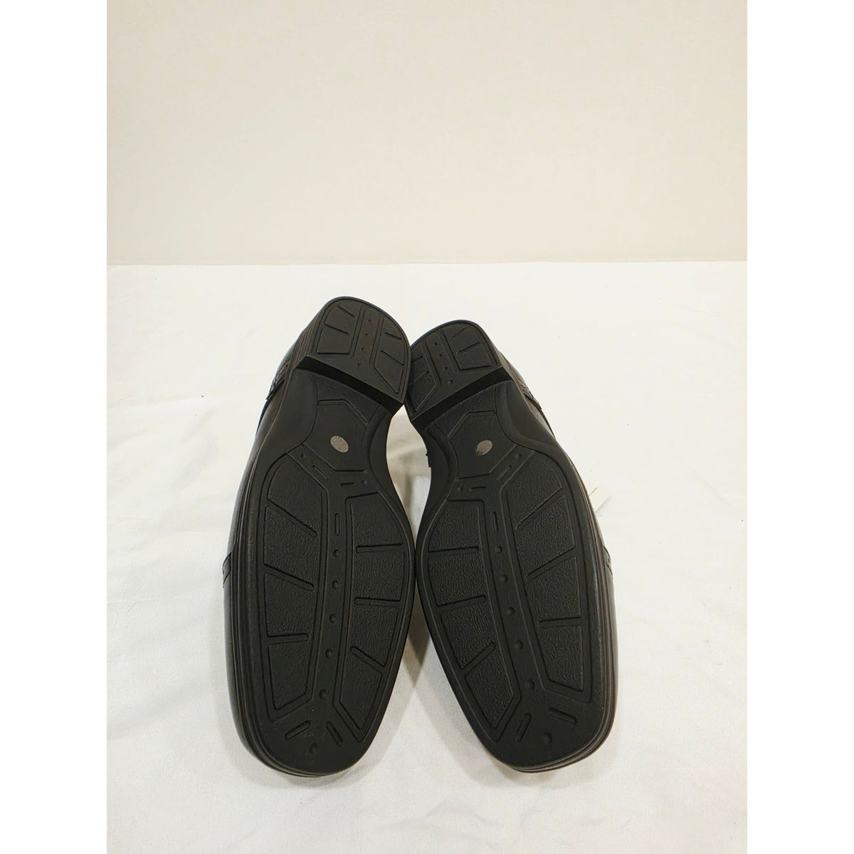 Stafford Black Dane Jr. Cap-Toe Lace-Up Dress Oxfords