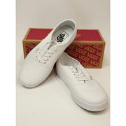 Vans Authentic Canvas Sneakers - True White Mens 8 Womens 9.5
