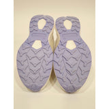Khombu Women's Patan Off White and Lavender Sneakers
