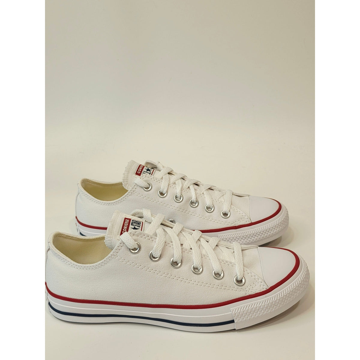 Converse Chuck Taylor All Star OX Optical White Low Top Sneakers – Size 8/6