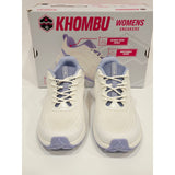 Khombu Women's Patan Off White and Lavender Sneakers