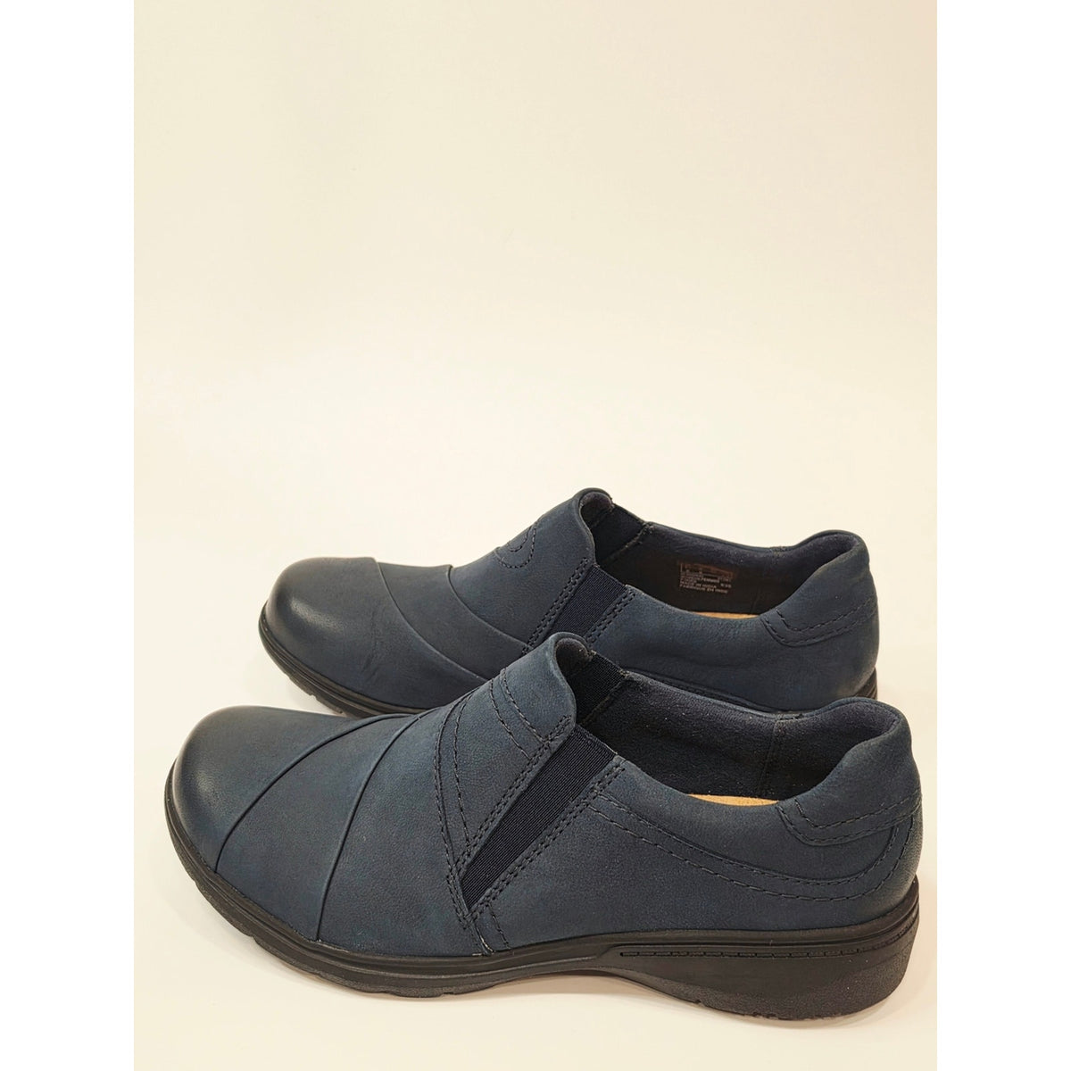 Clarks Carleigh Abby casual comfort loafers Navy Blue